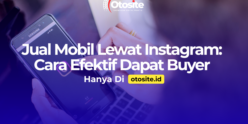 Jual mobil lewat instagram untuk sales