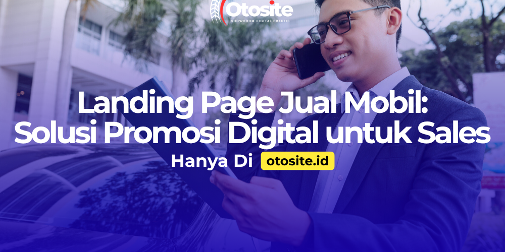 Landing page jual mobil profesional