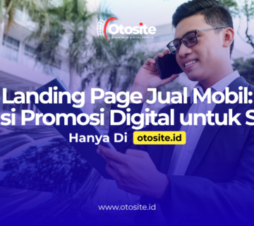 Landing page jual mobil profesional