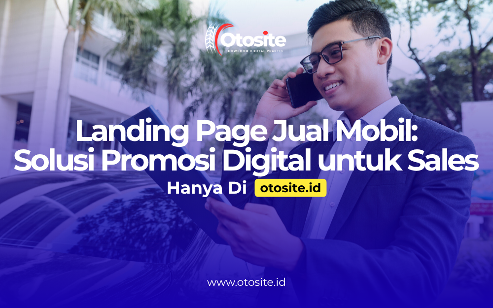 Landing page jual mobil profesional
