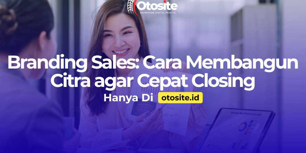 Branding sales mobil profesional