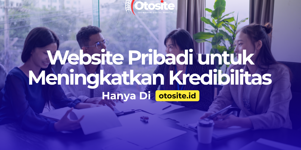 Website pribadi profesional untuk sales mobil yang dibuat oleh Otosite id