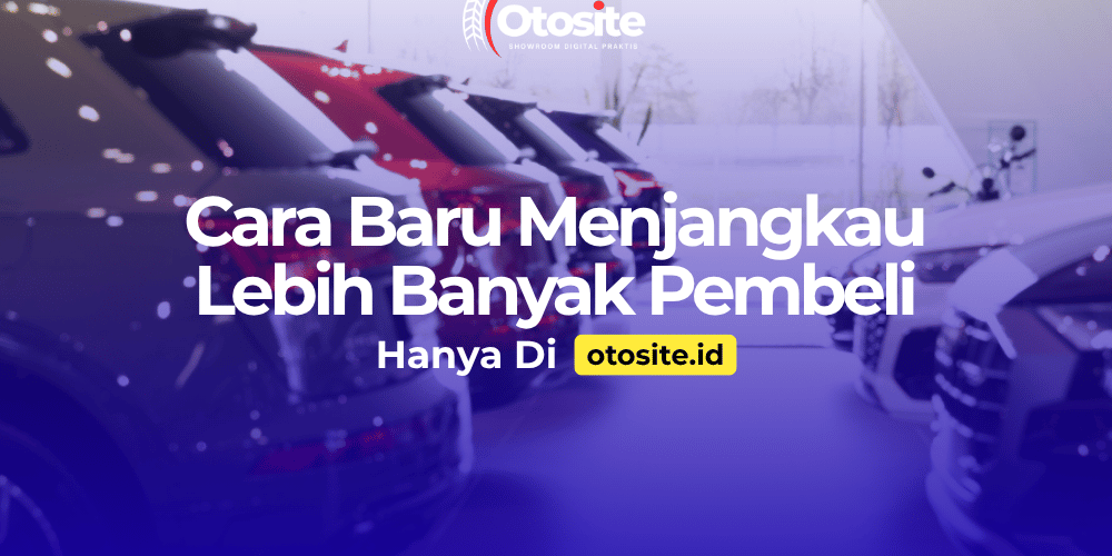 Tampilan showroom online dengan katalog mobil digital dan desain website profesional 