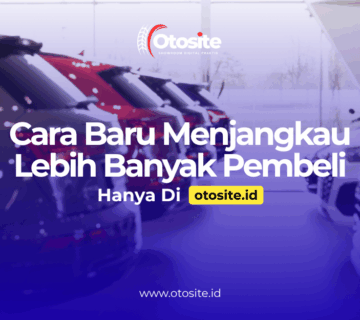 Tampilan showroom online dengan katalog mobil digital dan desain website profesional 