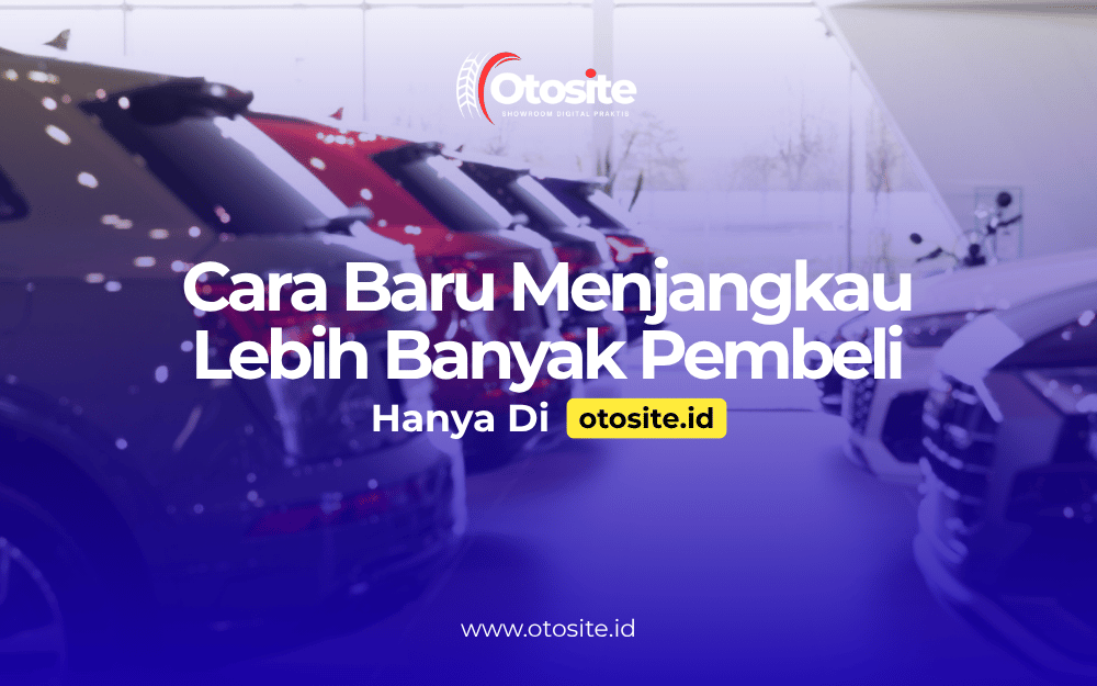 Tampilan showroom online dengan katalog mobil digital dan desain website profesional